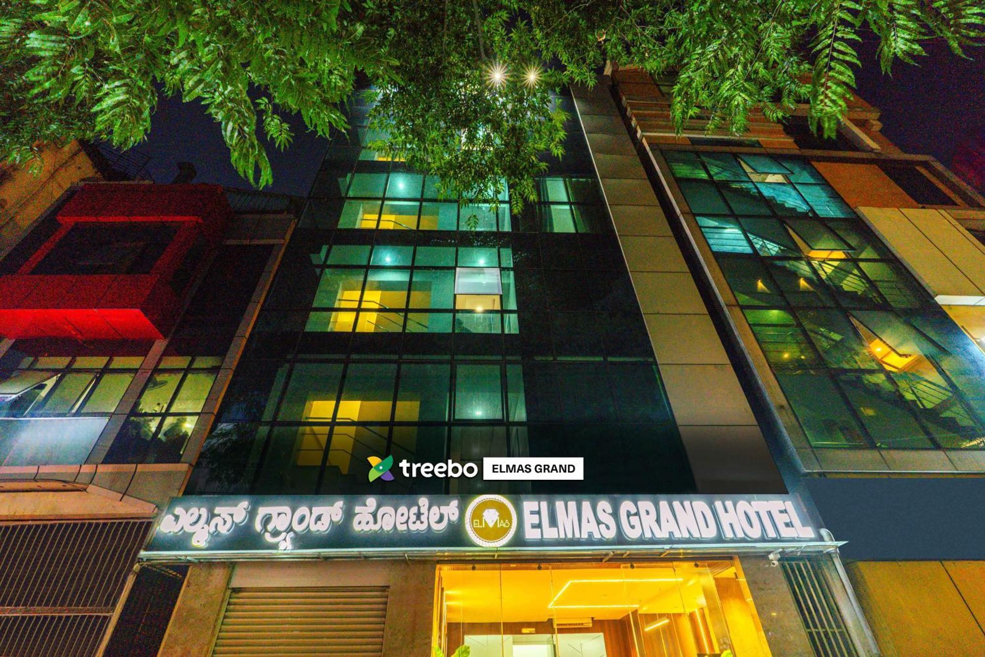 ホテル Treebo Elmas Grand バンガロール エクステリア 写真