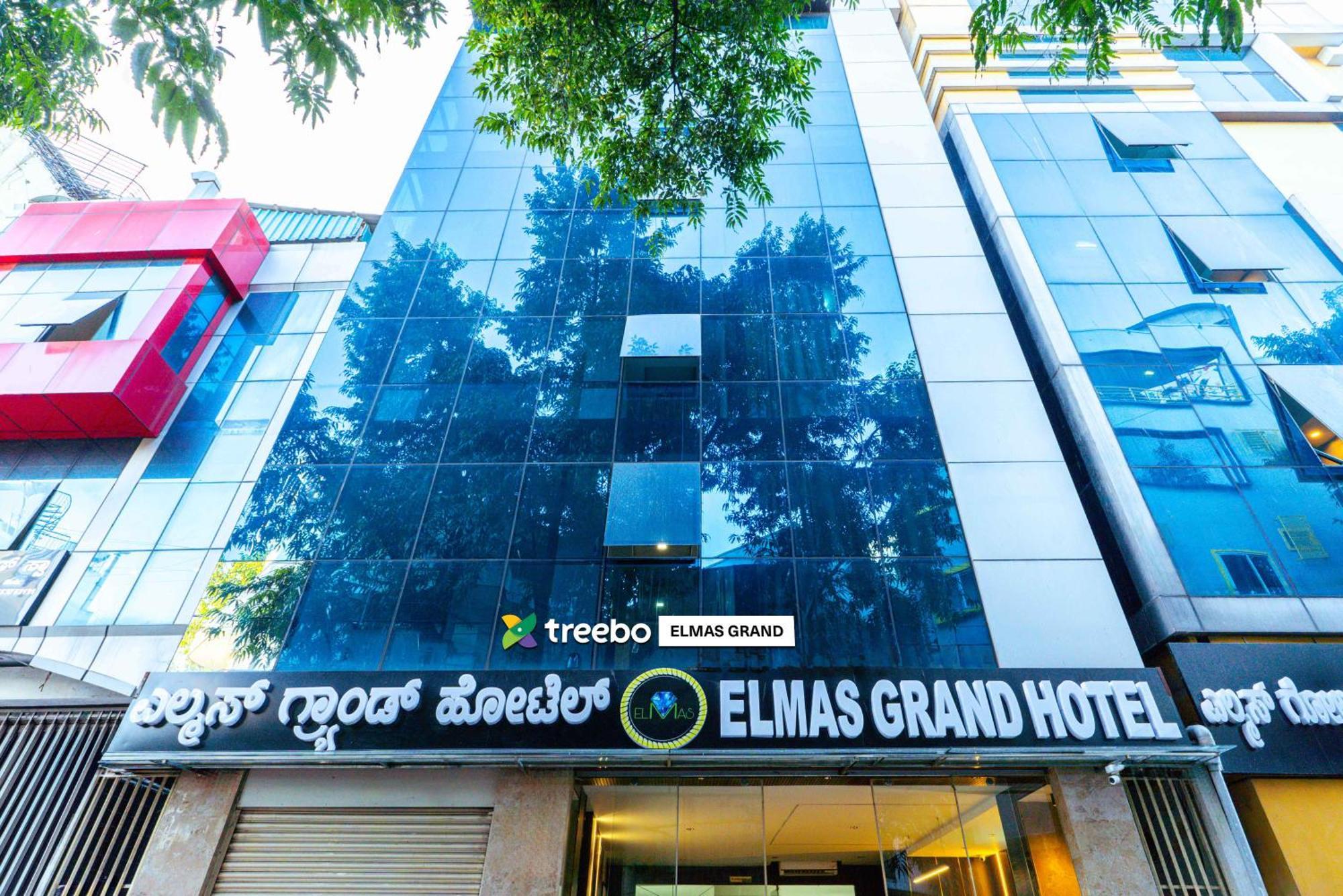 ホテル Treebo Elmas Grand バンガロール エクステリア 写真