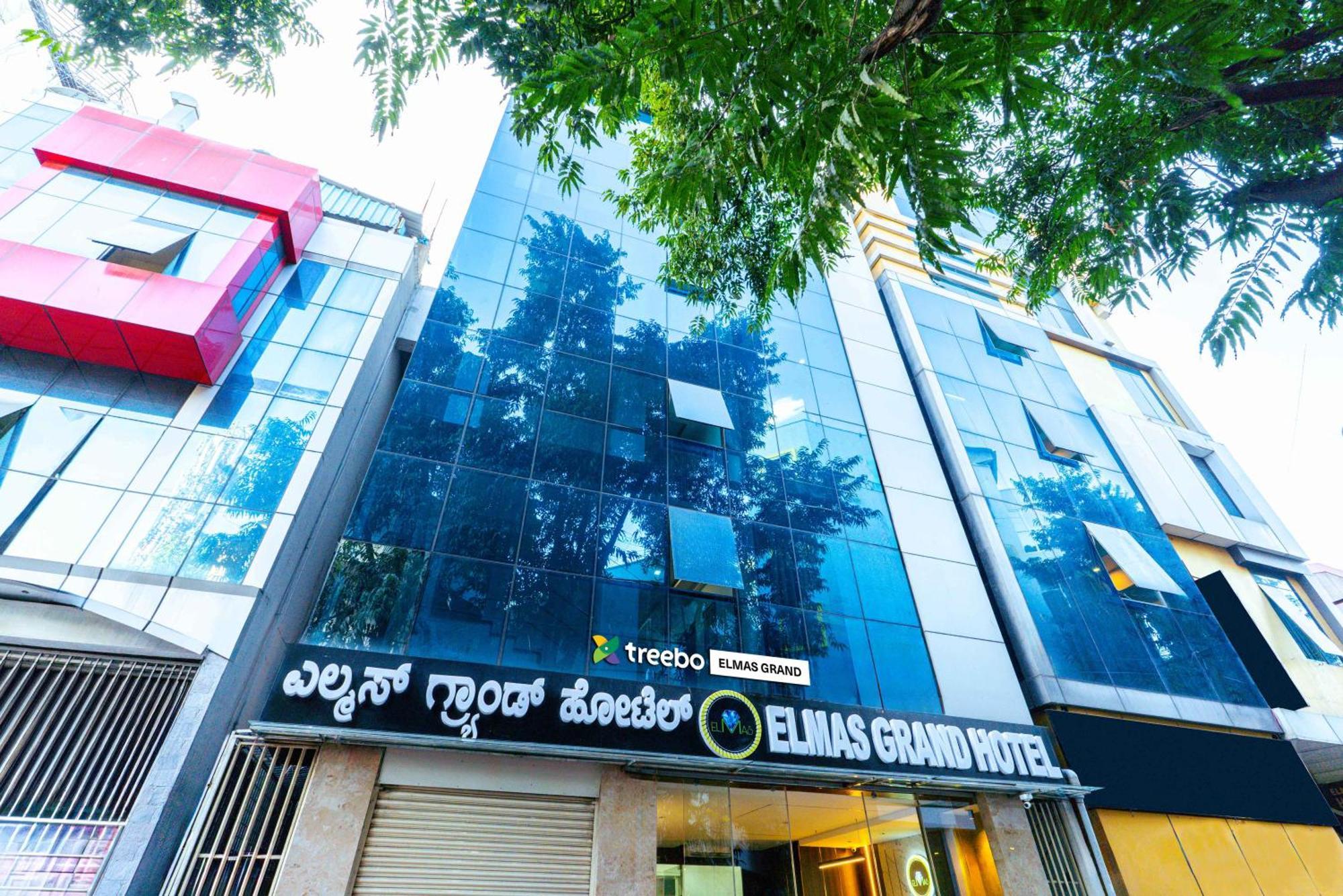 ホテル Treebo Elmas Grand バンガロール エクステリア 写真
